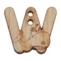Impex Wood Alphabet Letter Butto...