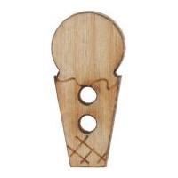 Impex Wood Alphabet Letter Butto...