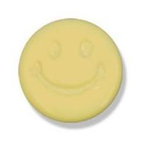 Impex Smiley Face Buttons Yellow