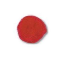 Impex Threadable Pompoms with Holes Red