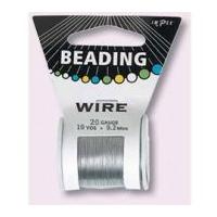 Impex 20 Gauge Beading Wire 22m Silver