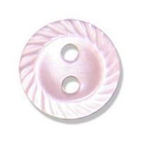 Impex Cut Edge Polyester Buttons 17mm Pink