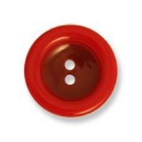 impex 2 colour fashion buttons 15mm red