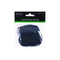 Impex Natural Wool Roving Navy