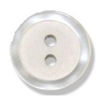 Impex Pearlised Blouse Buttons 13mm Pearl White