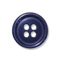 Impex 4 Hole Jacket Buttons 19mm Navy