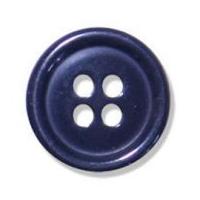 Impex 4 Hole Jacket Buttons 25mm Navy