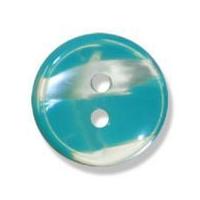 Impex Polyester Stripe Buttons Teal