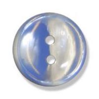 Impex Polyester Stripe Buttons Blue