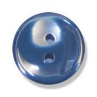 Impex Polyester Stripe Buttons Navy