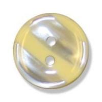 Impex Polyester Stripe Buttons Yellow