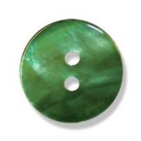 impex dyed agoya shell buttons emerald green