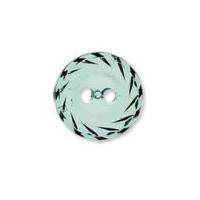 Impex 2 Hole Crystal Buttons 20mm Green