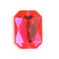 Impex Rectangular Diamante Jewels Pink