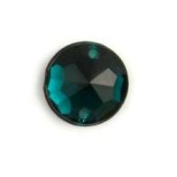 Impex Small Round Diamante Jewels Emerald Green