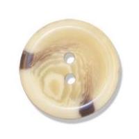 Impex Aran Shank Buttons 24mm Cream/Brown