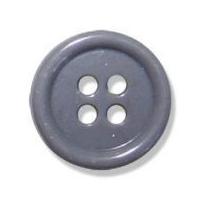 Impex 4 Hole Jacket Buttons 25mm Grey