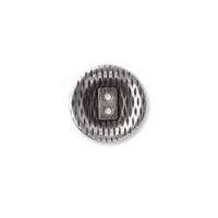 Impex Textured Metal 2 Hole Buttons