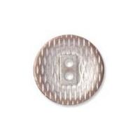 Impex Textured Metal 2 Hole Buttons Copper