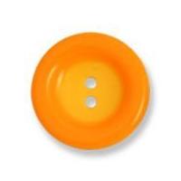 Impex 2 Colour Fashion Buttons 15mm Orange