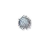 impex craft pompoms metallic silver