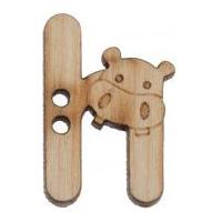 Impex Wood Alphabet Letter Butto...