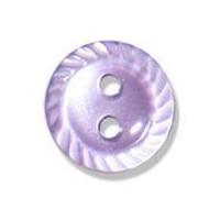 impex cut edge polyester buttons 10mm lilac