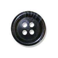 Impex Variegated Jacket Buttons 21mm Black