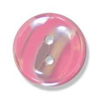 Impex Polyester Stripe Buttons Pink