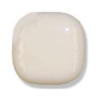 Impex Shiny Square Shank Buttons 20mm White