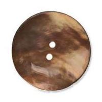 Impex Dyed Agoya Shell Buttons Dark Beige