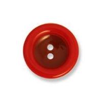 impex 2 colour fashion buttons 10mm red