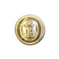 impex anchor buttons 20mm gold