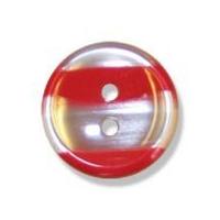 Impex Polyester Stripe Buttons Red