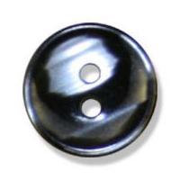 Impex Polyester Stripe Buttons Black