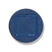 Impex Round with Square Insert Buttons Navy