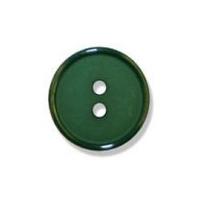 impex 2 hole flat top narrow rim buttons 11mm dark green