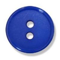 Impex 2 Hole Flat Top Narrow Rim Buttons 24mm Purple