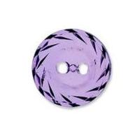 Impex 2 Hole Crystal Buttons 24mm Purple