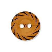 impex 2 hole crystal buttons 24mm brown