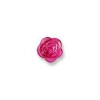 Impex 3D Rose Shape Buttons Lilac