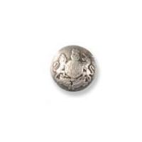 Impex Military Style Metal Buttons 21mm Silver