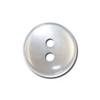 impex pearilsed shirt buttons 10mm pearl white