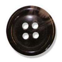 Impex Variegated Jacket Buttons 28mm Brown