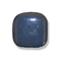 impex shiny square shank buttons 14mm navy