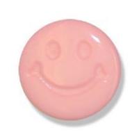 impex smiley face buttons pink