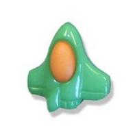 Impex Spaceship Shape Buttons Green