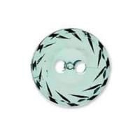 impex 2 hole crystal buttons 24mm green