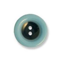 impex 2 colour fashion buttons 10mm blue