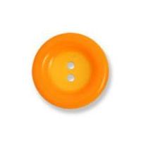 Impex 2 Colour Fashion Buttons 10mm Orange